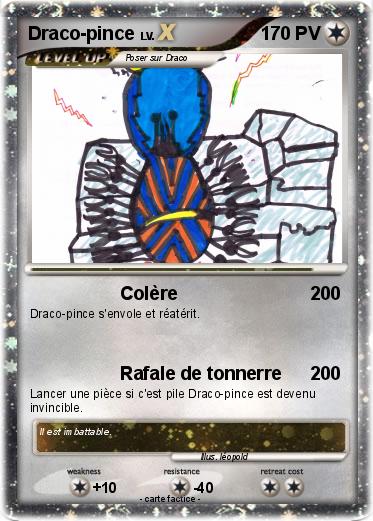 Pokemon Draco-pince