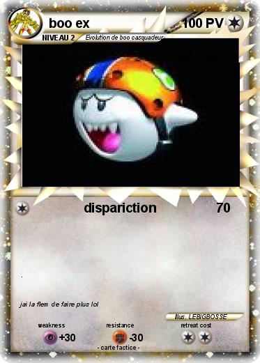 Pokemon boo ex