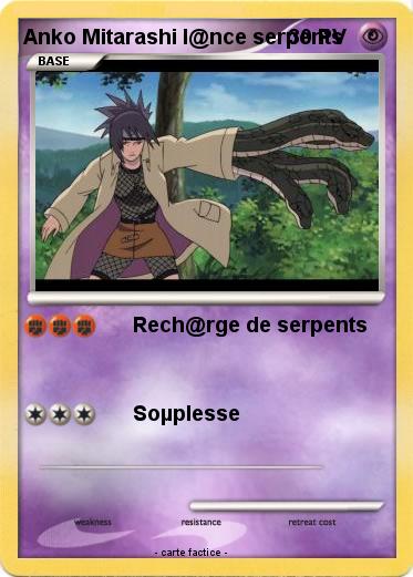 Pokemon Anko Mitarashi l@nce serpents