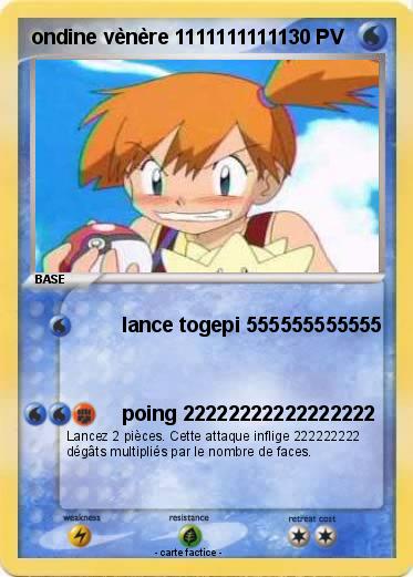 Pokemon ondine vènère 11111111111
