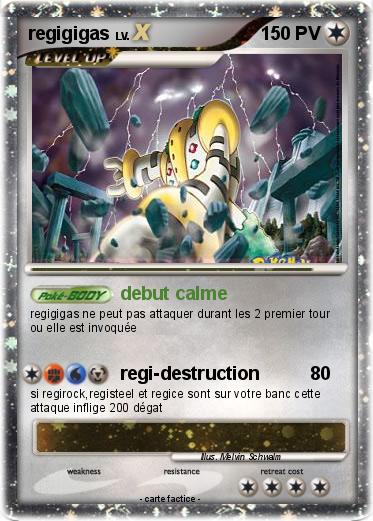 Pokemon regigigas