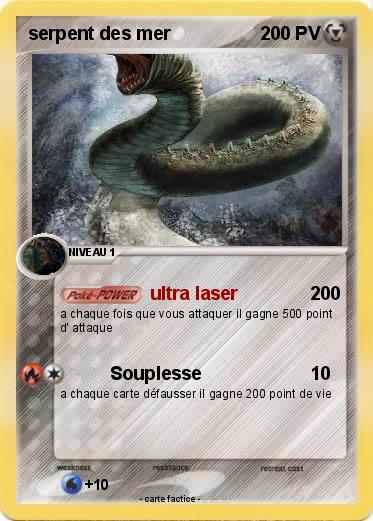 Pokemon serpent des mer