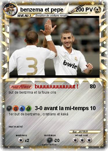 Pokemon benzema et pepe