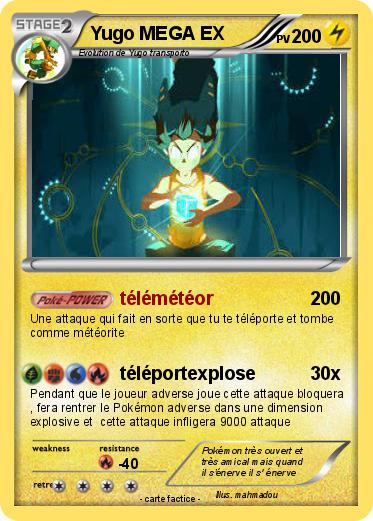 Pokemon Yugo MEGA EX