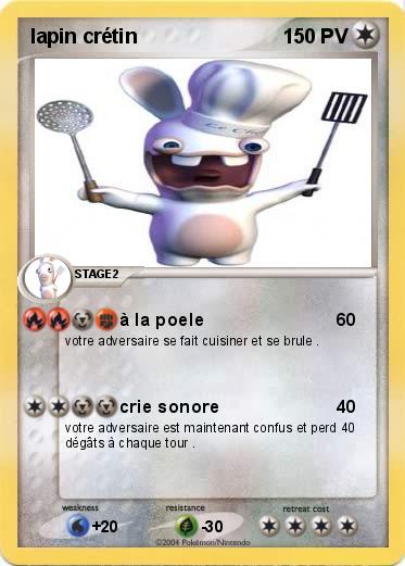 Pokemon lapin crétin