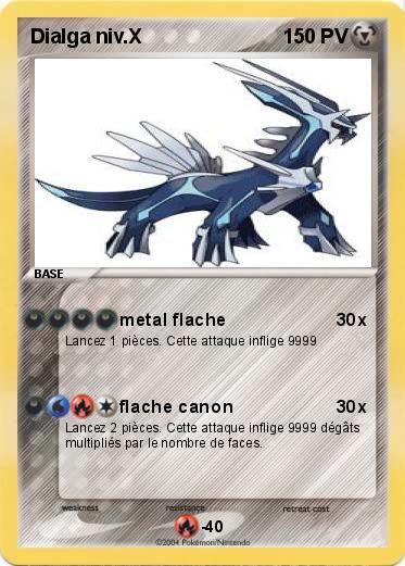Pokemon Dialga niv.X