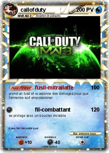 Pokemon callofduty