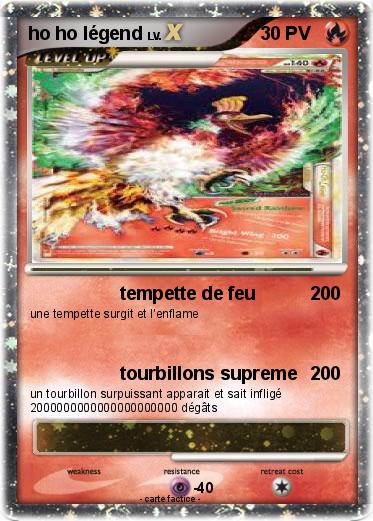 Pokemon ho ho légend