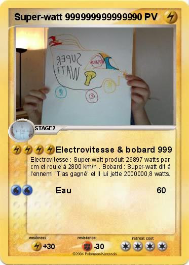 Pokemon Super-watt 9999999999999
