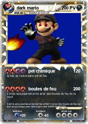 Pokemon dark mario