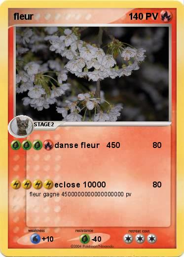 Pokemon fleur