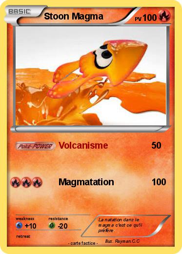 Pokemon Stoon Magma
