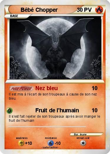 Pokemon Bébé Chopper