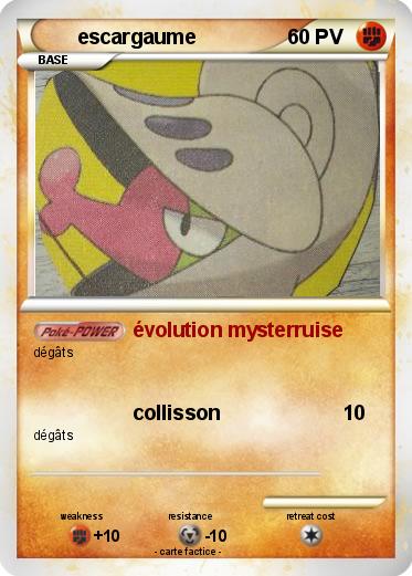 Pokemon escargaume