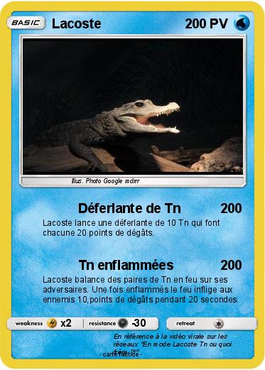 Pokemon Lacoste