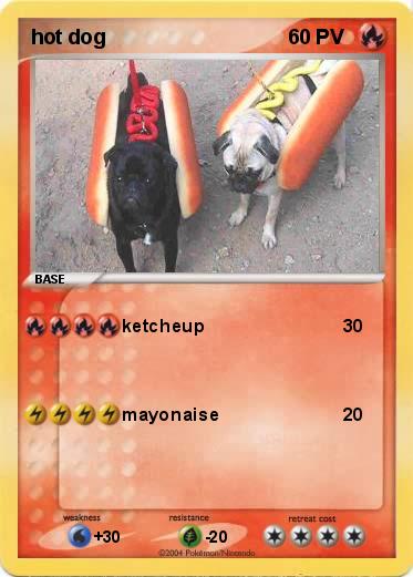 Pokemon hot dog