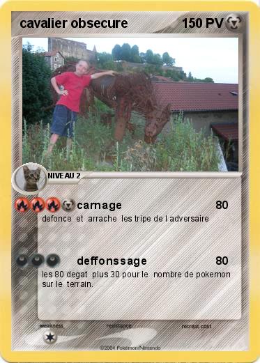 Pokemon cavalier obsecure