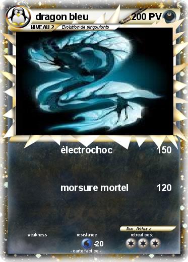 Pokemon dragon bleu