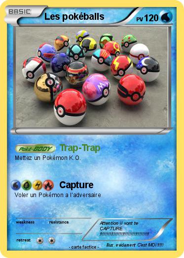 Pokemon Les pokéballs