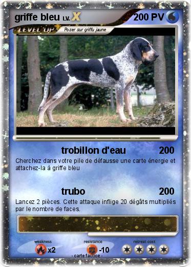 Pokemon griffe bleu