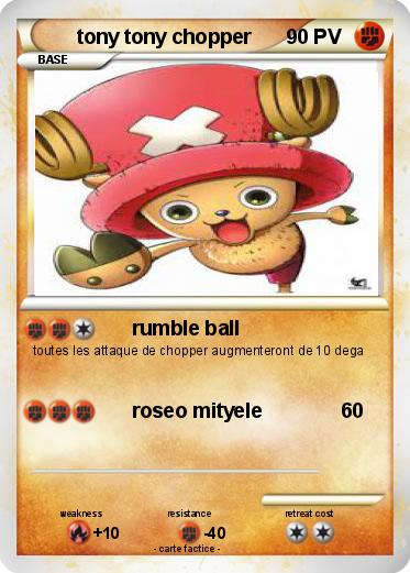 Pokemon tony tony chopper