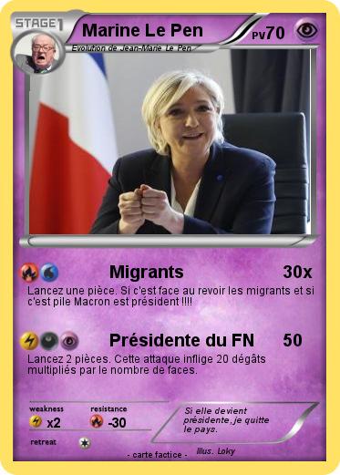 Pokemon Marine Le Pen