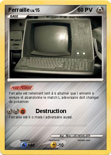Pokemon Ferraille