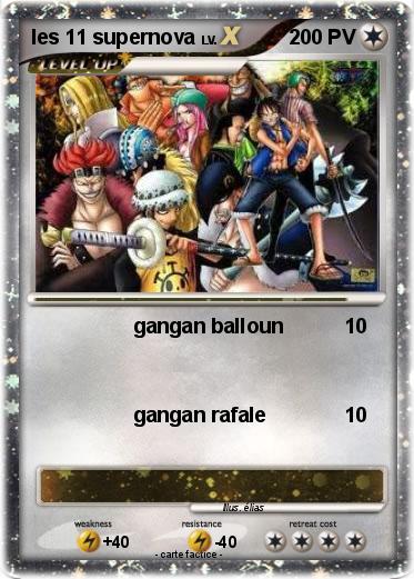 Pokemon les 11 supernova