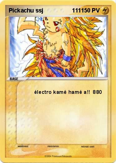 Pokemon Pickachu ssj                  111