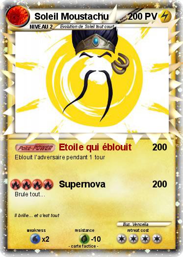 Pokemon Soleil Moustachu