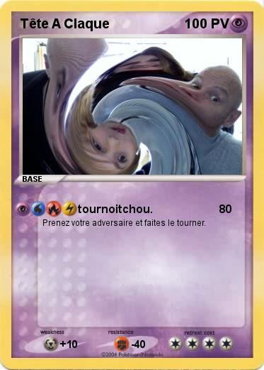 Pokemon Tête A Claque