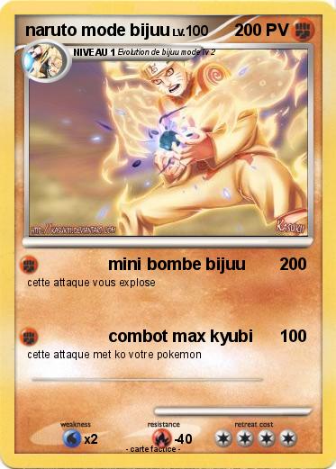 Pokemon naruto mode bijuu