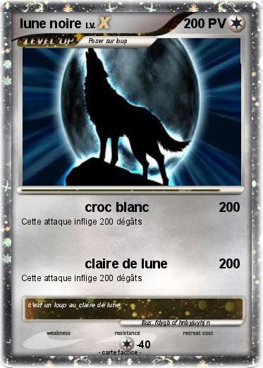 Pokemon lune noire