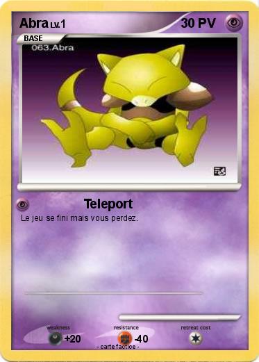 Pokemon Abra