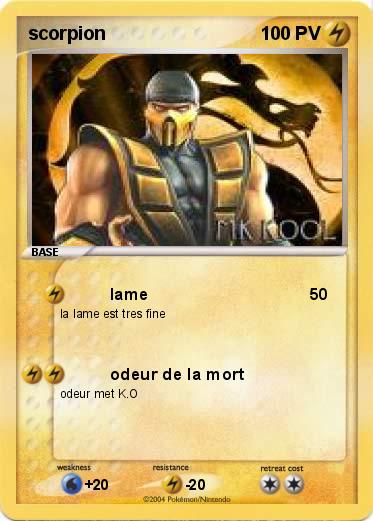 Pokemon scorpion