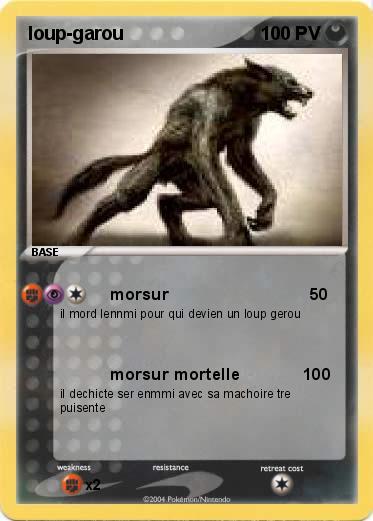 Pokemon loup-garou