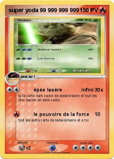 Pokemon super yoda 99 999 999 999