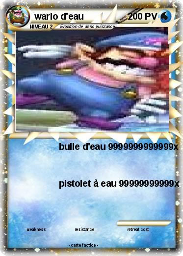 Pokemon wario d'eau