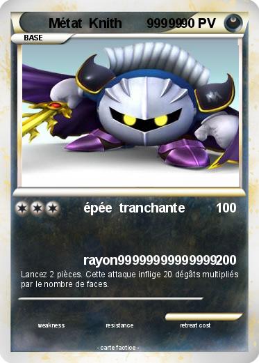 Pokemon Métat  Knith       99999