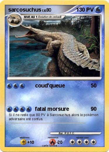 Pokemon sarcosuchus