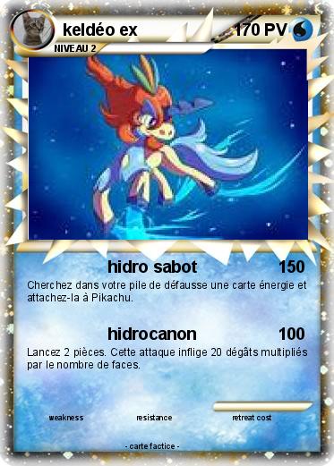 Pokemon keldéo ex