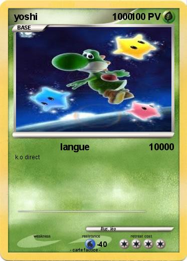 Pokemon yoshi                             1000