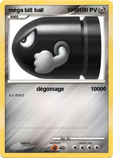 Pokemon méga bill ball               1000