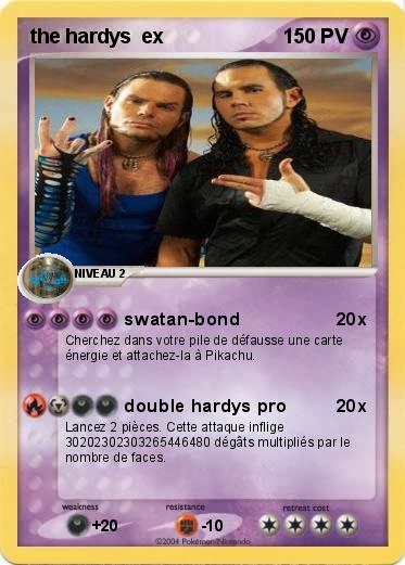 Pokemon the hardys  ex