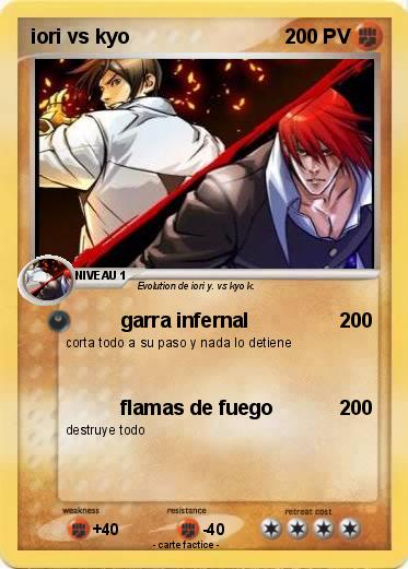 Pokemon iori vs kyo