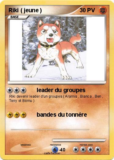 Pokemon Riki ( jeune )