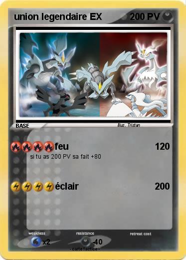 Pokemon union legendaire EX