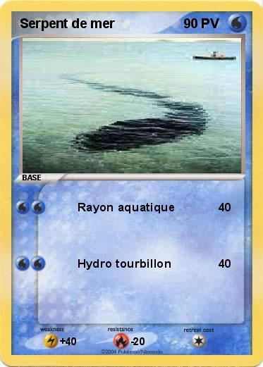 Pokemon Serpent de mer