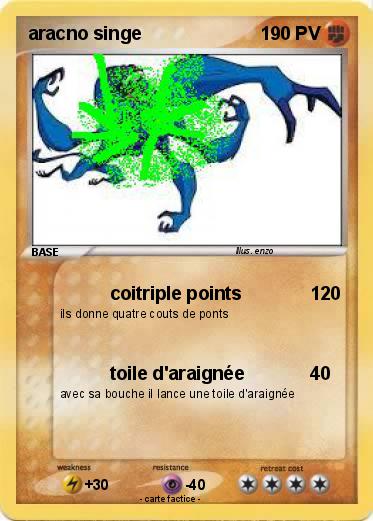 Pokemon aracno singe