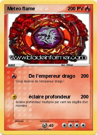 Pokemon Meteo flame